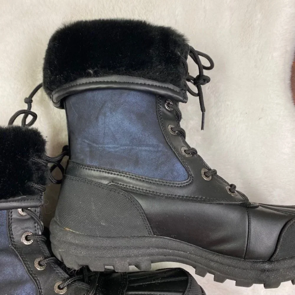 Lugz Womens Tambora Water Resistant Flat‎ Heel Winter Boots, size 8.5